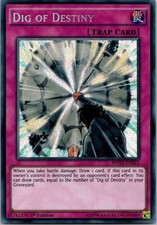 Yugioh Dig of Destiny MVP1-ENS22 1st Edition Secret Rare NM