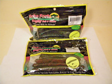 2 Lake Fork Trophy Ring Fry Sour Grape Watermelon Red Flake 4" crankbait lure
