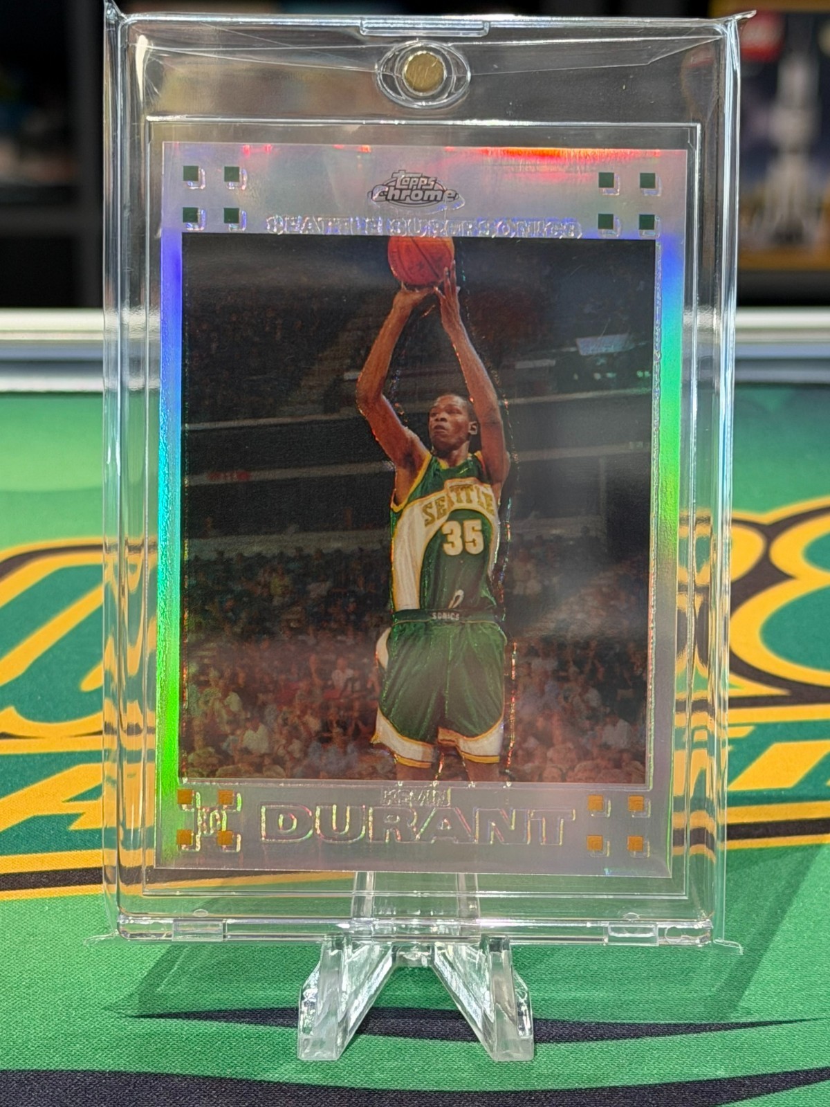 Kevin Durant 2007 Topps Chrome #131 Refractor /1499 Price Guide