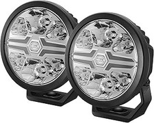 Hella Blade 6-inch Round Led Off-road Auxiliary Light Kit 8500 Lumens 2 Lights
