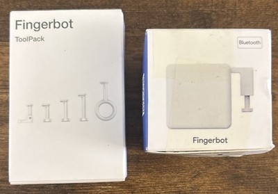 Fingerbot Smart Switch Button Pusher Wireless App & Voice Control + Tool Pack
