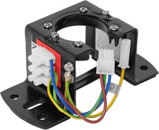 Ceiling Fan Mounting Bracket with Integrated Electrical Connections, Carbon Stee