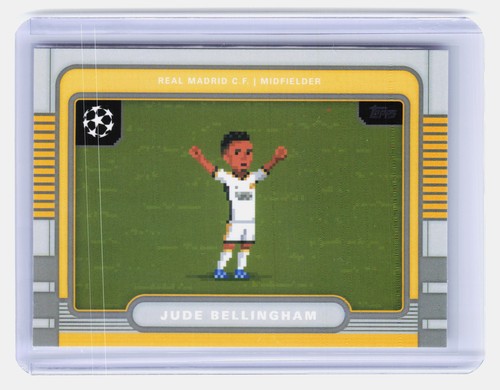 Jude Bellingham 2025-26 Topps UEFA Club Competitions #8B-3 8-Bit Shots