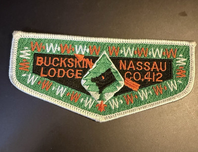 BSA:  BUCKSKIN NASSAU LODGE W.W.W. CO.412 CSP Patch