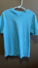 BLUE SHORT SLEEVE TSHIRT WONDER NATION MEDIUM YOUTH