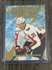 2025-26 Upper Deck Flair Aliaksei Protas Scoring Power SP-12 Washington Capitals