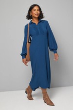 Wallis Teal Shirt Dress Womens Daywear Dresses