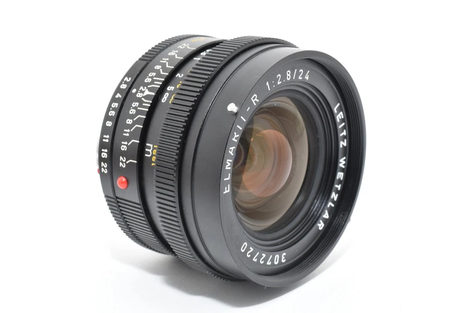 *Exc+5* Leica LEITZ WETZER ELMARIT-R f/2,8 24 mm montaje R 3 levas de Japón #4627 Foto 4 de 4