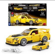Mattel Brick Shop Hot Wheels Speed Series Building Set '07 Honda S2000 *IN HAND*