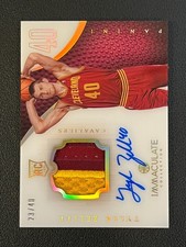 Tyler Zeller 2012-13 Panini Immaculate Collection Rookie Auto Jersey /40