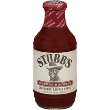 Stubb's Hickory Bourbon BBQ Sauce 4 Pack