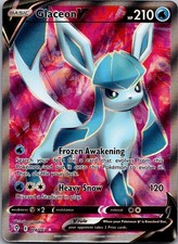 Glaceon V (Full Art) Ultra Rare SWSH07: Evolving Skies 174/203 HP tcga+ Holo on eBay