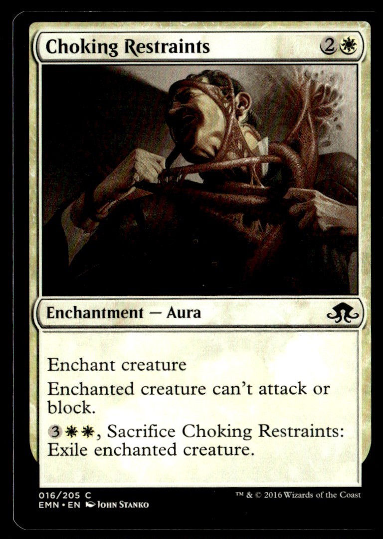 2016 Eldritch Moon Choking Restraints Expansion/Common #16