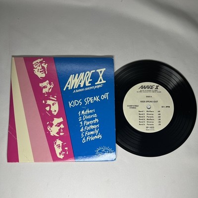 Aware X A Human Concern Project Kids Speak Out 7th Day Adventist Vinyl Sunspot