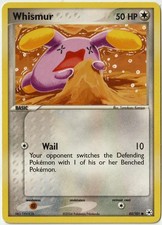 EX Hidden Legends -Whismur 82/101 Common Pokémon TCG/LP on eBay