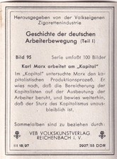 VEB DDR Cigarettes The History of German Trade Unions Part I - 92/100 Incomplete