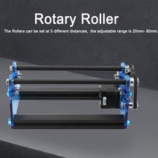 Laser Rotary Y-axis Roller Laser Engraver Rotary Attachment for Engraving Cuttin