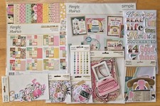 Noteworthy office monthly pages Scrapbook Bundle Simple Stories Collection Lot