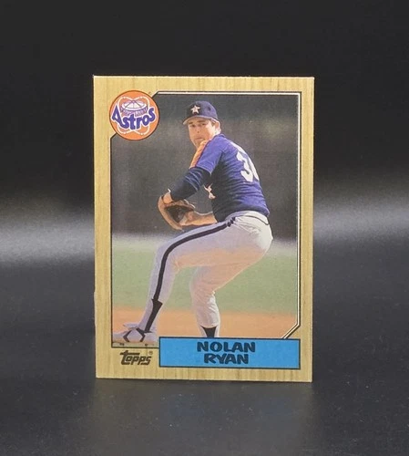 1987 Topps NOLAN RYAN Card #757 NM-MT Houston Astros