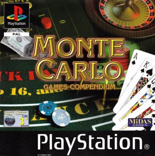 64147 Monte Carlo Games Compendium Sony PlayStation 1 Usato Gioco in Italiano PA - Photo 1/1
