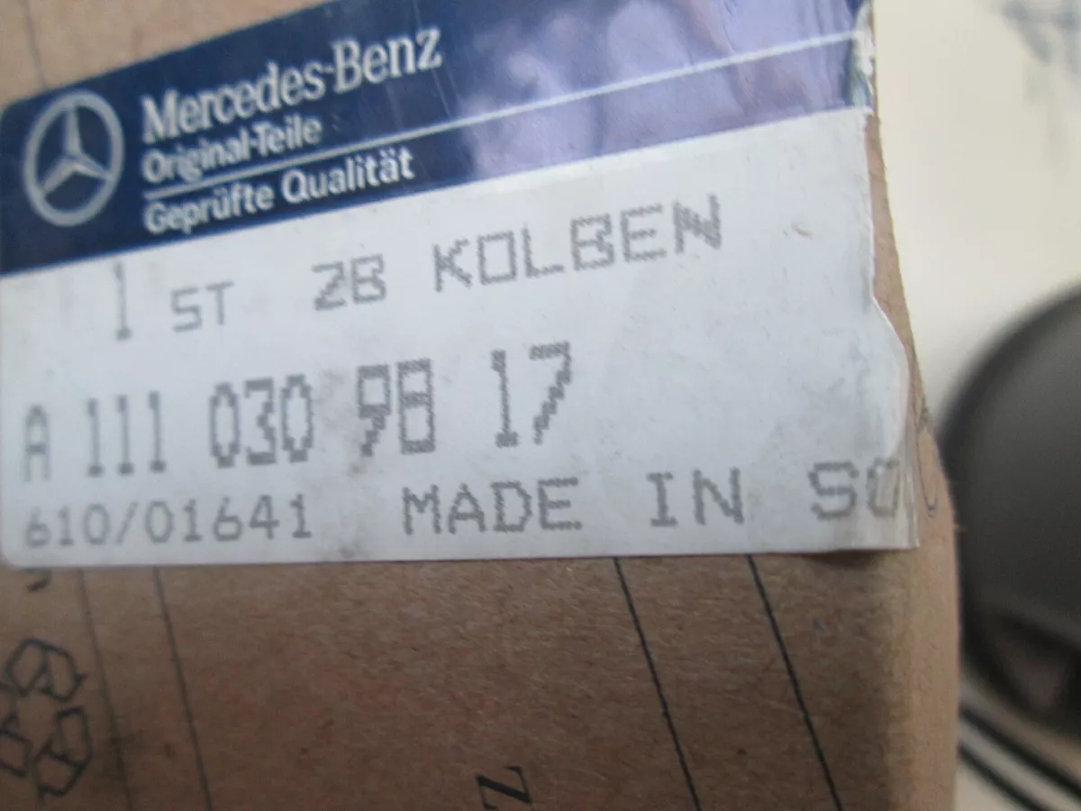 Mercedes Benz M111 Original Kolben A1110309817 ersetzt A1110303818 