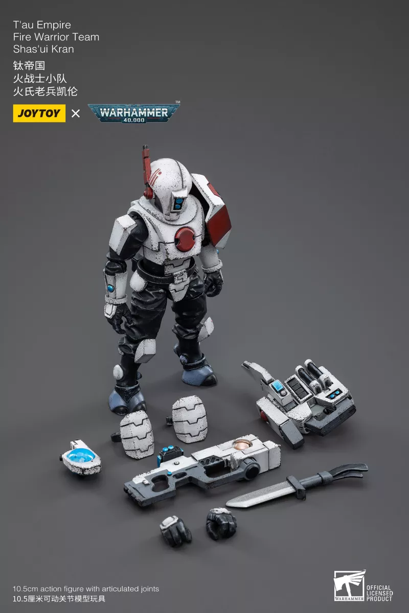 joytoy 40K Tau Fire Warriors - 1/18th scale Shas'Ui Kran set