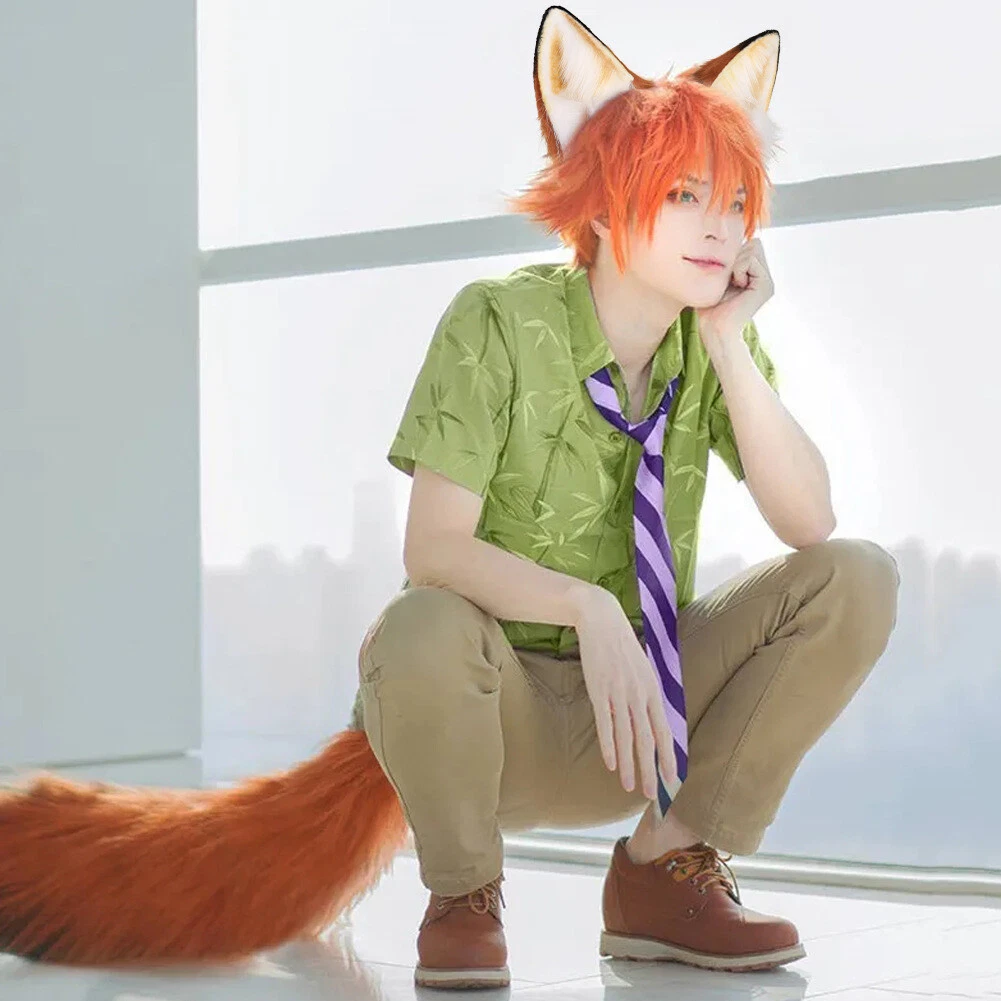 Люди с хвостами в реальной жизни. Nick Wilde Cosplay. Ник Уайльд косплей. Ник Уайлд хвост. Ник Уайлд Зверополис косплей.