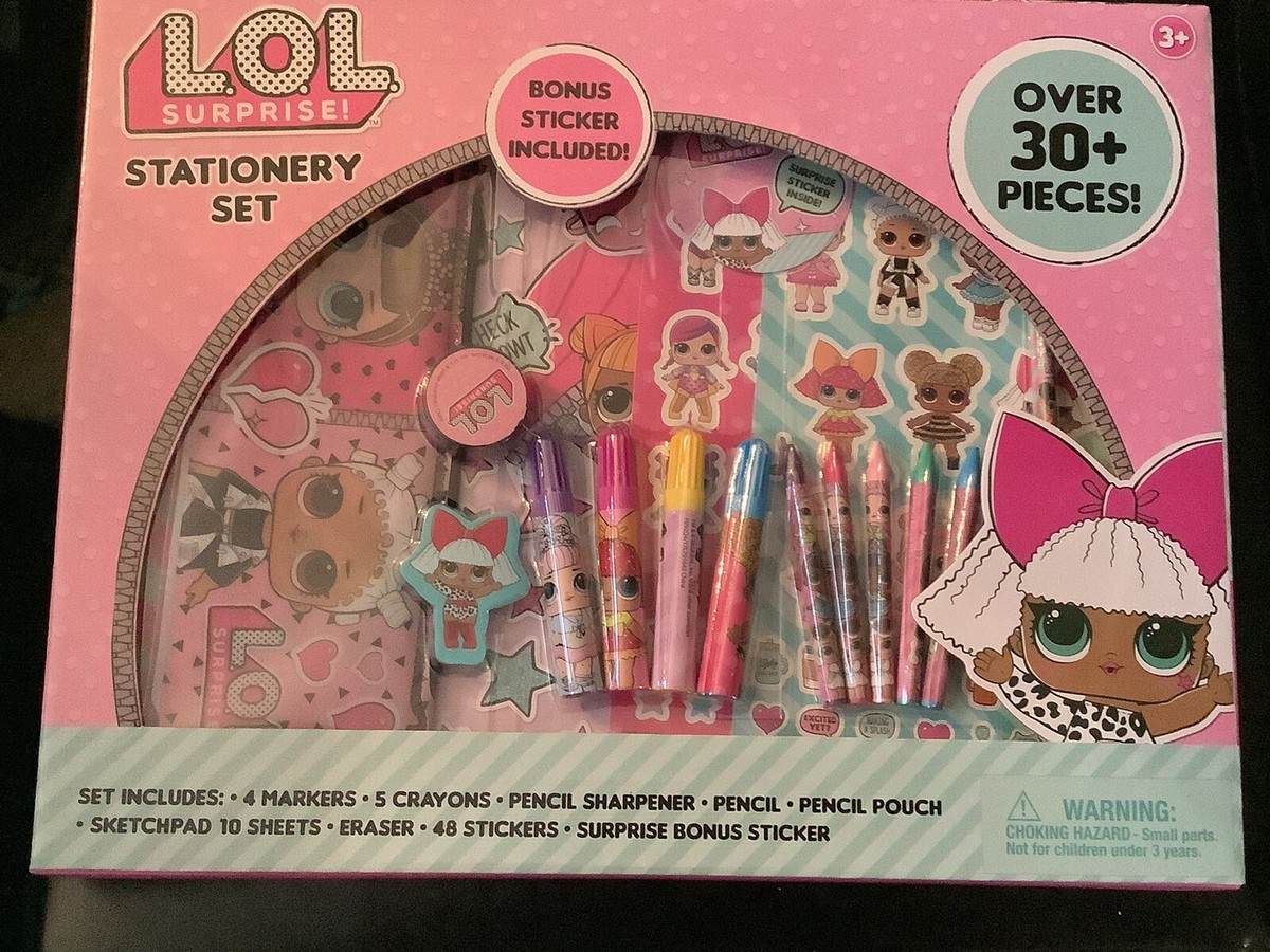 Kids Stationery Lol Surprise Stationery Set Surprise Bumper