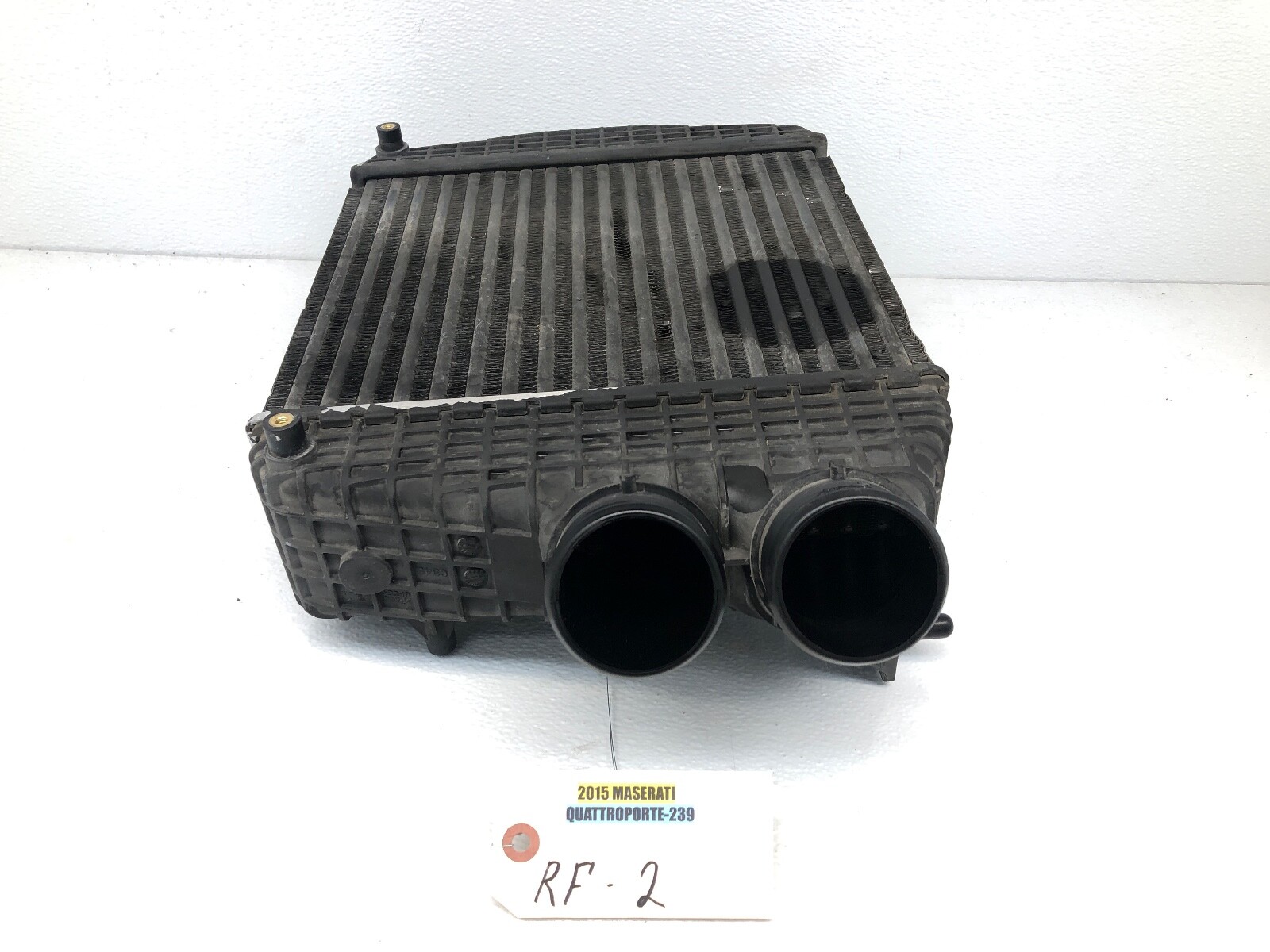 2014-2020 MASERATI QUATTROPORTE 3.0L RIGHT PASS FRONT INTERCOOLER RADIATOR OEM.