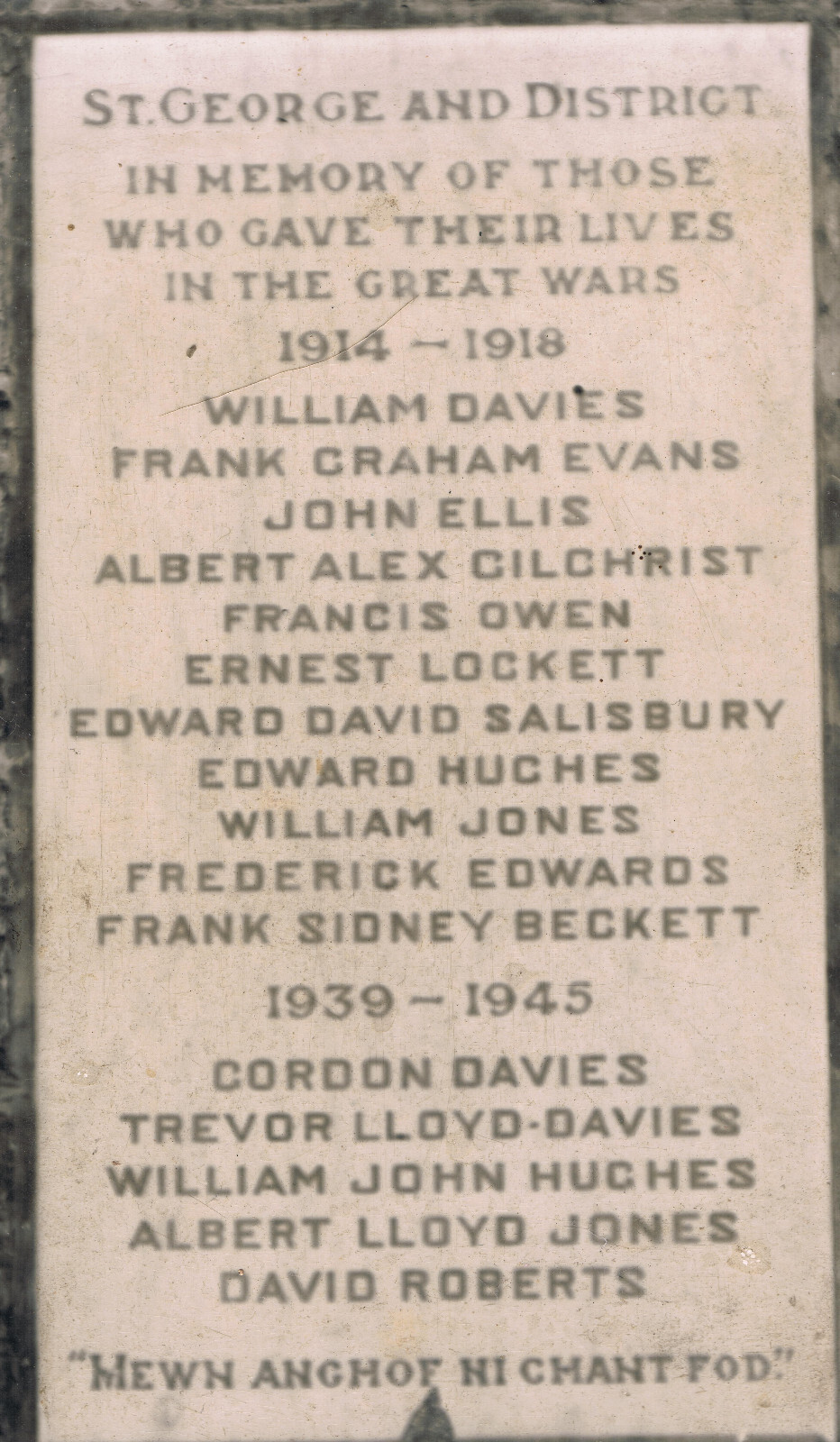 St (Abergele) Cenotaph Photos eBay