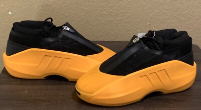 adidas Crazy IIInfinity Shoes IG6157 Yellow/Black Mens 9.5/Wmns