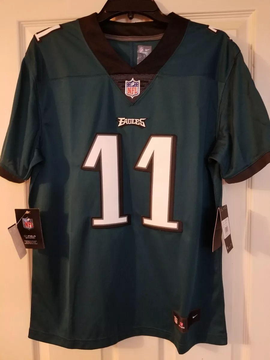 NIKE Philadelphia Eagles CARSON WENTZ NFL Vapor Jersey Stitched Youth Boys XLarg