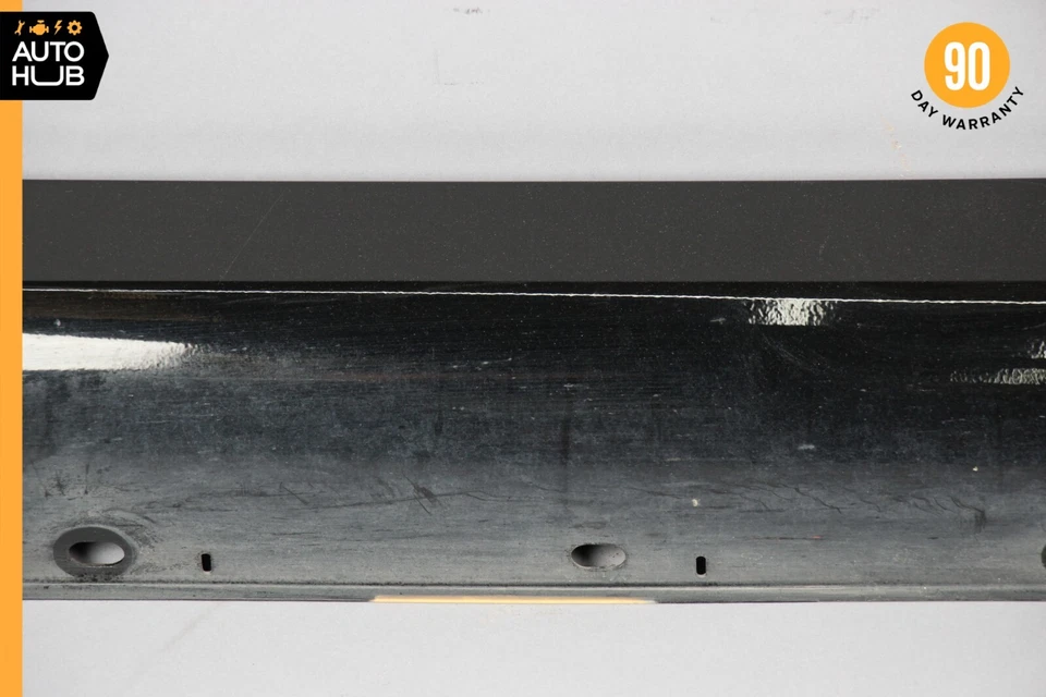 03-09 Mercedes W211 E350 AMG Sport Panel basculante faldón lateral izquierdo lado del conductor OEM Foto 4 de 4