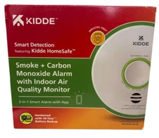 Kidde Smart Hardwired Smoke and Carbon Monoxide Detection w/Air Quality Monitor