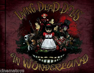 Living Dead Dolls In Wonderland Hardcover Book Limited Edition