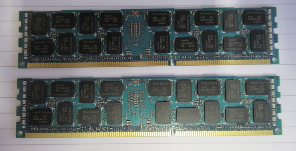 Hynix HMT31GR7EFR4A-PB 16GB (2x8GB) PC3-12800 DDR3-1600MHz ECC CL11 240P Memory - Image 2 of 3