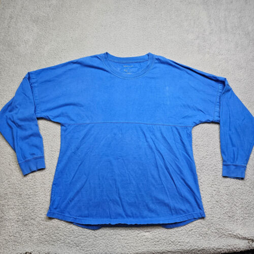 Boxer Craft Shirt Mens Medium M Long Sleeve Blue Red Devils Alamo - Afbeelding 1 van 15