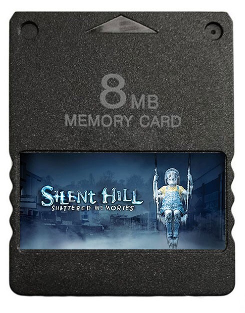 Silent Hill 1 2 3 4 Origins PS2 Official Memory Card