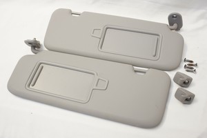 2011 2017 Hyundai Elantra Sunvisor Conjunto Sol Viseras Conductor Pasajero Gris Gris Oem Ebay