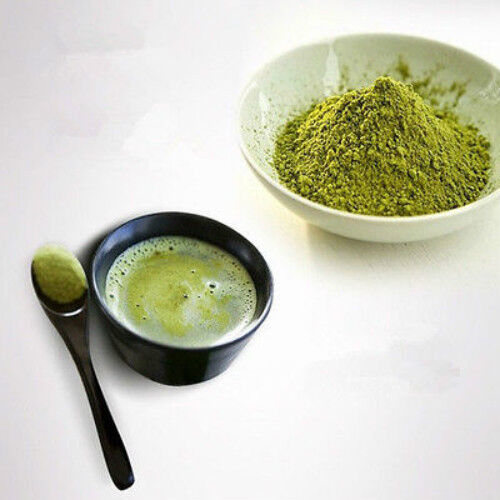 100g Japanese Matcha Tè Verde Polvere 100% Natural Organic Slimming Tea FOOD 抹茶 - Foto 1 di 12