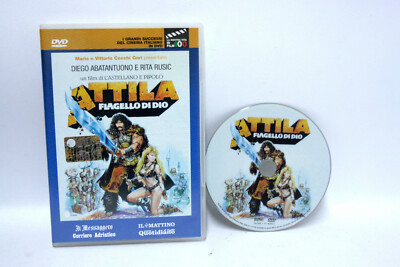 ATTILA FLAGELLO DI DIO CECCHI GORI 2005 DVD FILM USATO OTTIMO STATO ED ITA 63419