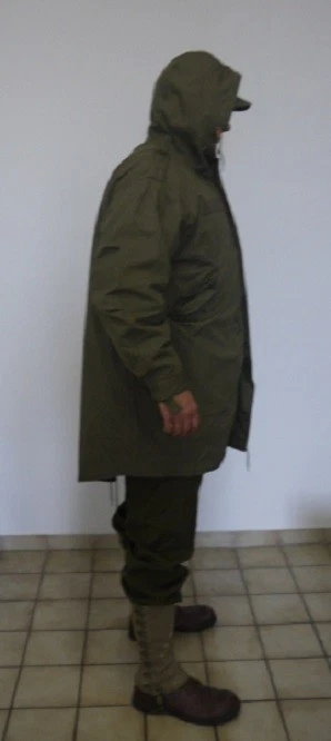 US GI Shell Kapuzenparka Parka M51 Army Winterjacke Feldparka Fishtail Large - Bild 2 von 4