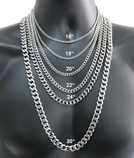 Men's Franco Chain Stainless Steel Necklace BEST QUALITY! 18-30 3-8mm  HEAVY!