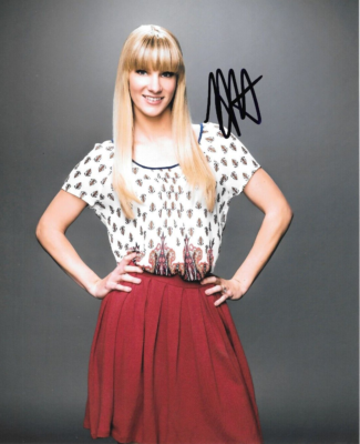 Heather Morris 直筆サイン入り写真 Glee HEATHER MORRIS * signed 8x10 photo * GLEE * 4 | eBay