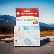 Fluidmaster Flush 'n Sparkle Automatic Toilet Bowl Cleaning Refill Cartridges