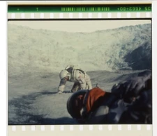 Interstellar Movie 70mm IMAX Film Cell Frame - Mann Fight (14283)
