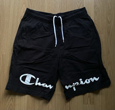 Champion kurze Hose in schwarz in M