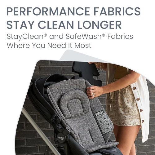 Britax Willow Grove SC Baby Travel System Infant Car Seat & Stroller Pindot Onyx - Picture 7 of 10