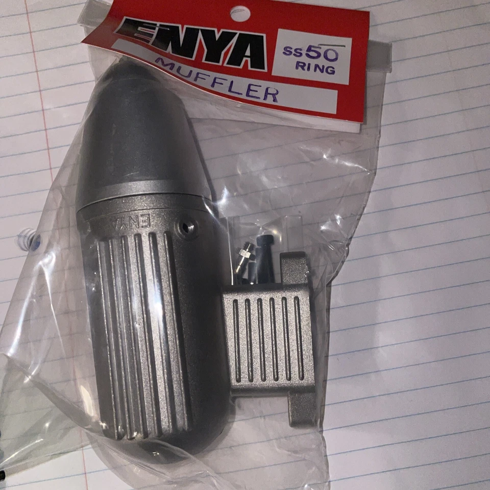 ENYA SS 40-50 CX 40-50 STANDARD MUFFLER ASSY NIP - Image 2 of 3