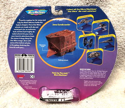JAWA SANDCRAWLER micro machines 1996 galoob NEW die-cast JAWA SANDCRAWLER micro machines 1996 galoob NEW die-cast